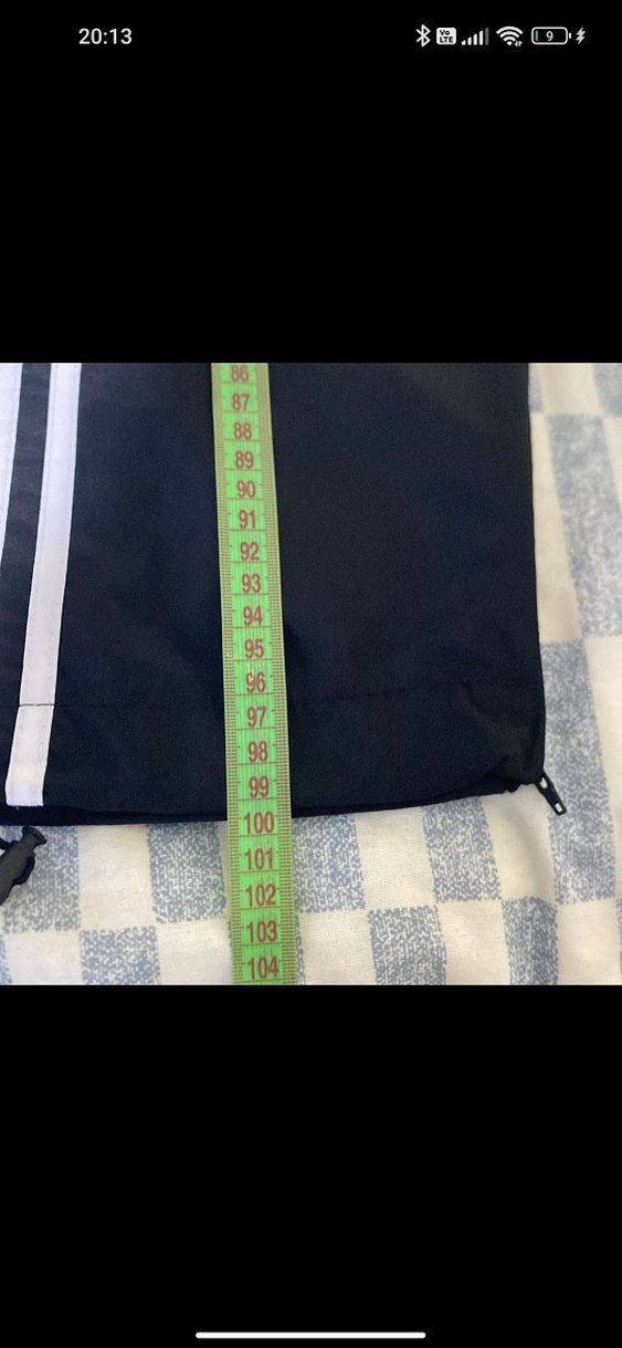 Siyah Yan Şeritli Bol Kesim Erkek Eşofman Altı - Görsel 4