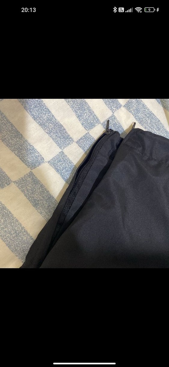 Siyah Yan Şeritli Bol Kesim Erkek Eşofman Altı - Görsel 5