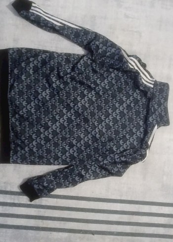 Erkek Gri Yüksek Yakalı Örgü Ceket - Görsel 2