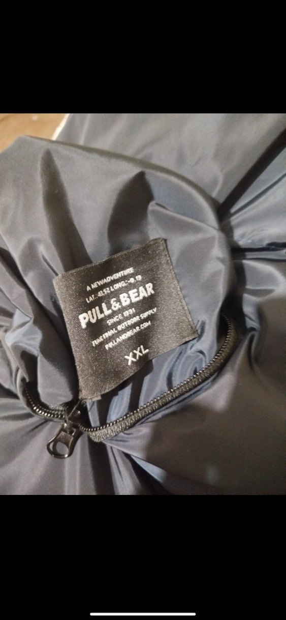 Erkek Siyah Şişme Yaka Mont - Görsel 5