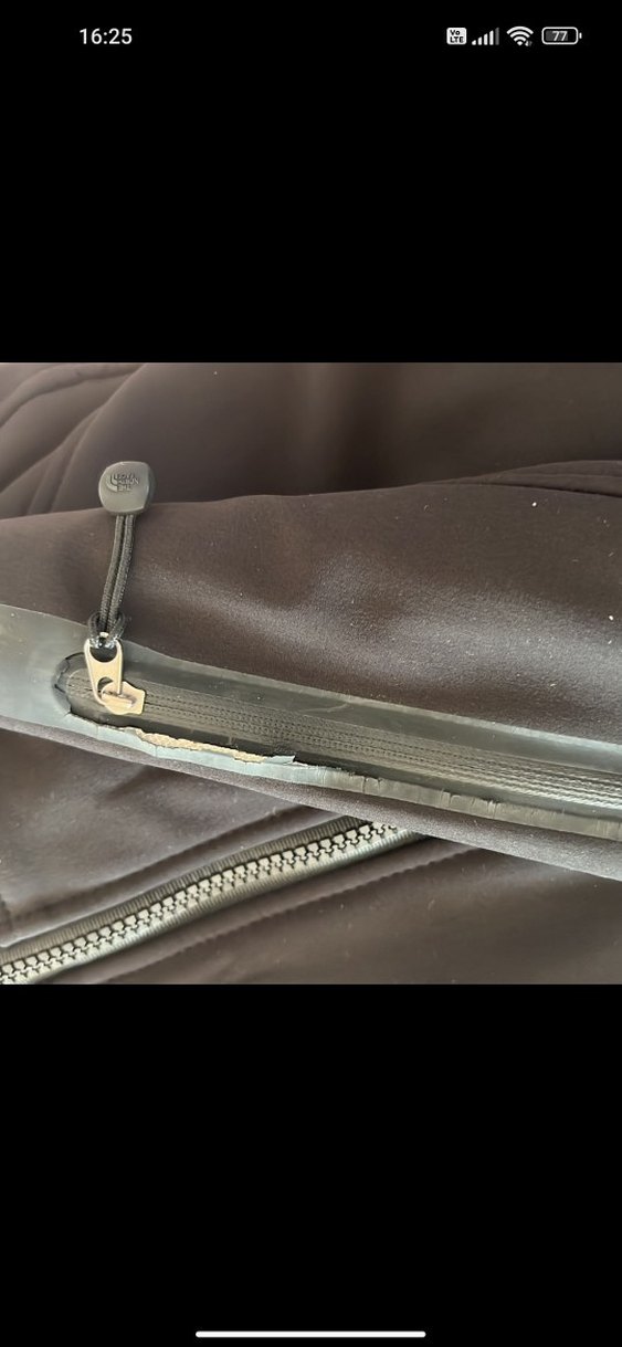 Siyah Fermuarlı The North Face Erkek Ceket - Görsel 5