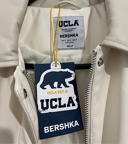 s Beden beyaz Renk Bershka Ceket