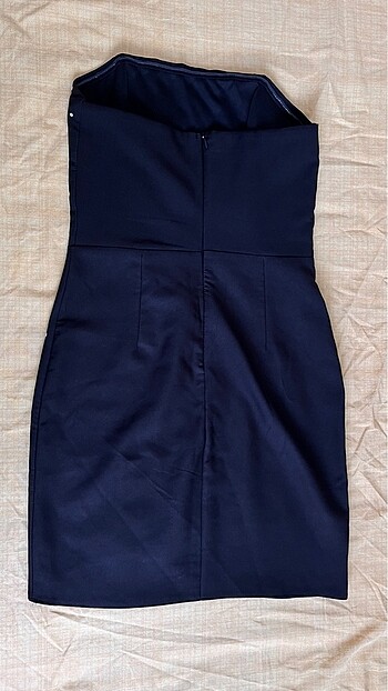 34 Beden Straplez mini elbise