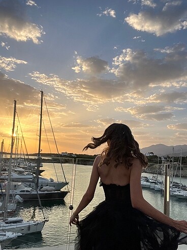 ALFA BETA TÜLLÜ MEZUNİYET ELBİSESİ - Görsel 6