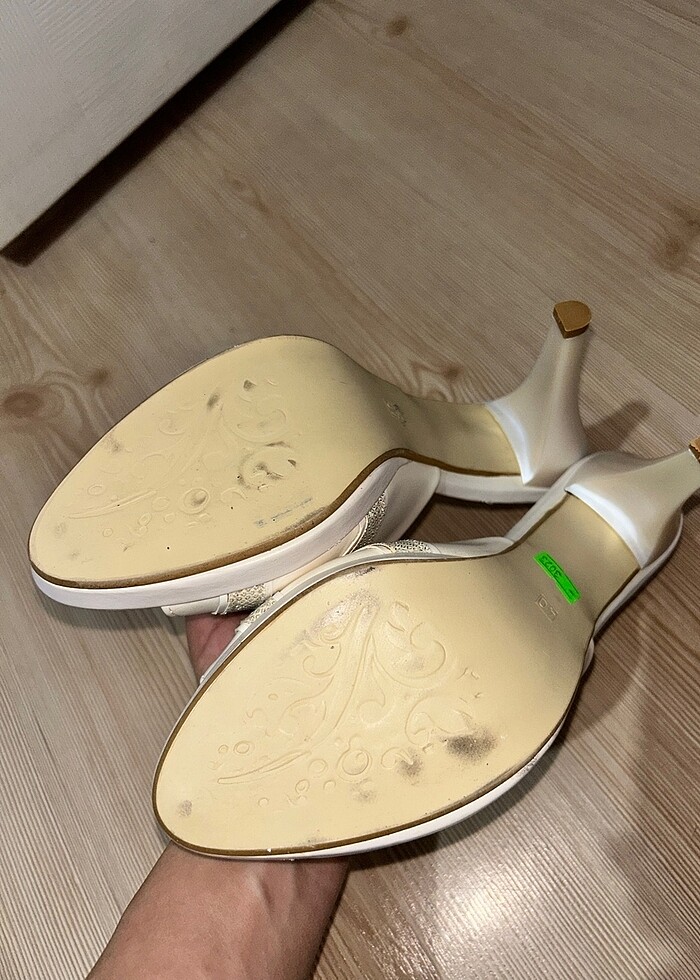 Topuklu abiye terlik - Görsel 3