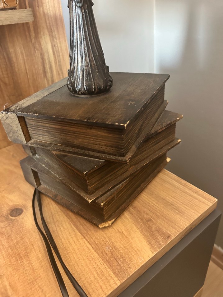 Kahverengi Leopar Desenli Abajur - Görsel 2