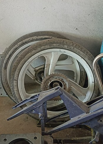 Modailgi Mavi ve Gri Üç Tekerlekli Bisiklet
