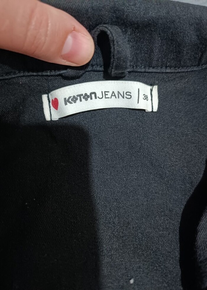 Slim Fit Kot ceket  - Görsel 3