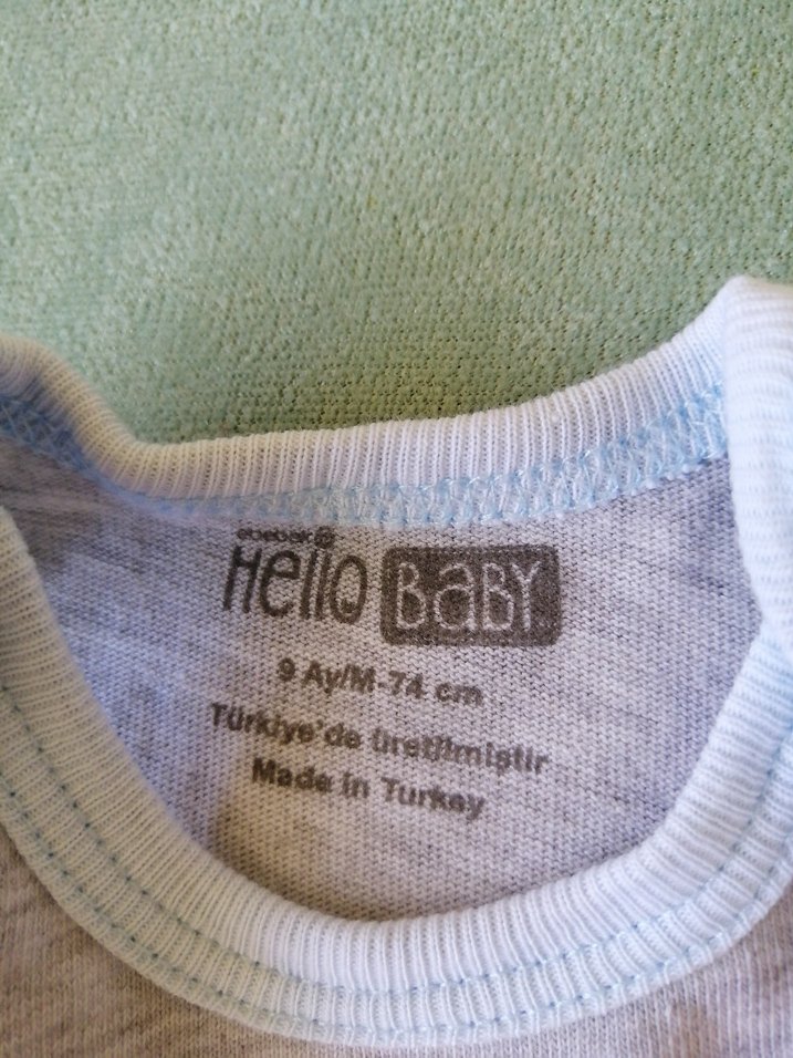 Hello Baby Çıtçıtlı Body - Görsel 3