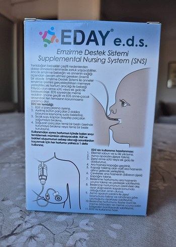 diğer Beden EDAY Emzirme Destek Sistemi 150ml BPA Free