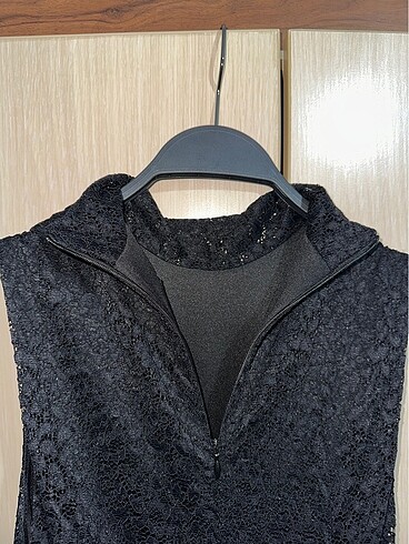 xs Beden ZARA UYUMLU DANTELLİ KISA ELBİSE