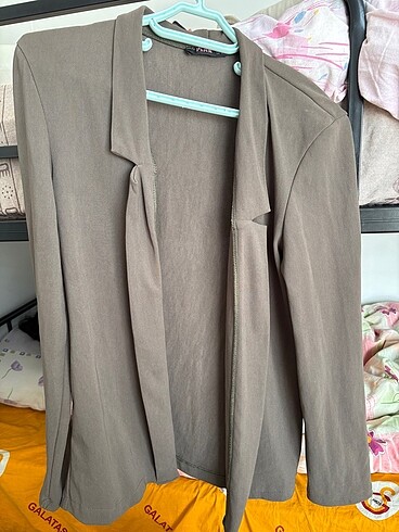 Haki renk blazer ceket