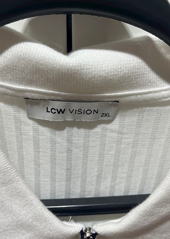 Gri Pilili Kısa Kollu Polo Tişört - Görsel 2