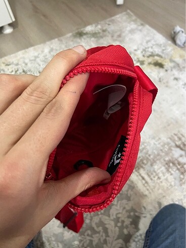 Beden kırmızı Renk Converse bel çantası