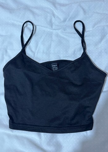 Gri ve Siyah İnce Askılı Kadın Atlet - Görsel 2