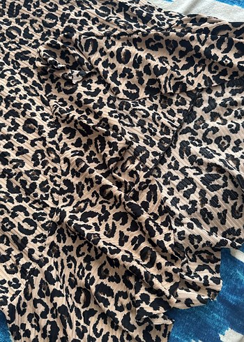 Leopar Desenli Kadın Etek - Görsel 4