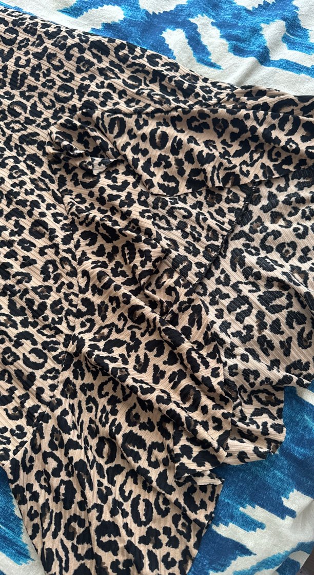 Leopar Desenli Kadın Etek - Görsel 4