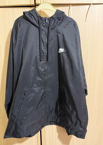 Nike Siyah Kapüşonlu Erkek Yağmurluk - Görsel 3