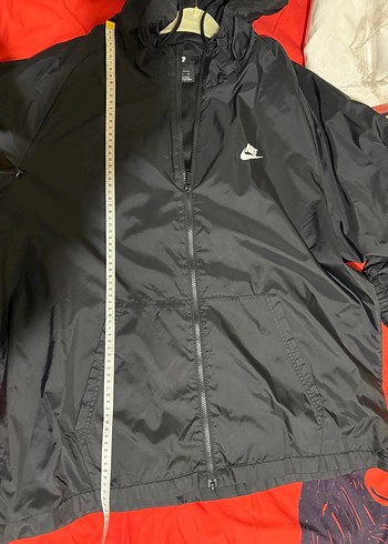 Nike Siyah Kapüşonlu Erkek Yağmurluk - Görsel 2