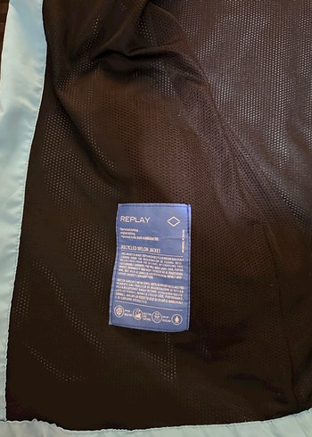 Mavi Replay Kapüşonlu Erkek Rüzgarlık - Görsel 4