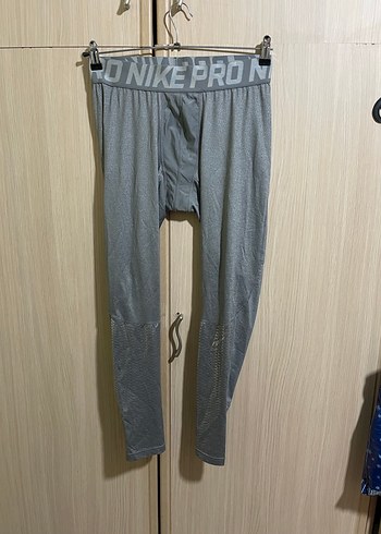 Nike Pro Gri Spor tayt unisex - Görsel 3