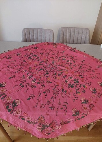 Oyalı Pembe Tülbent