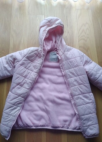 LC Waikiki Pembe Kız Çocuk Mont