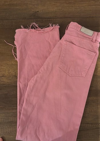 Trendyol & Milla Rahat Kesim Pembe Denim Jean