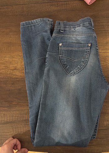 Diğer Mavi Yikamali Denim Jean