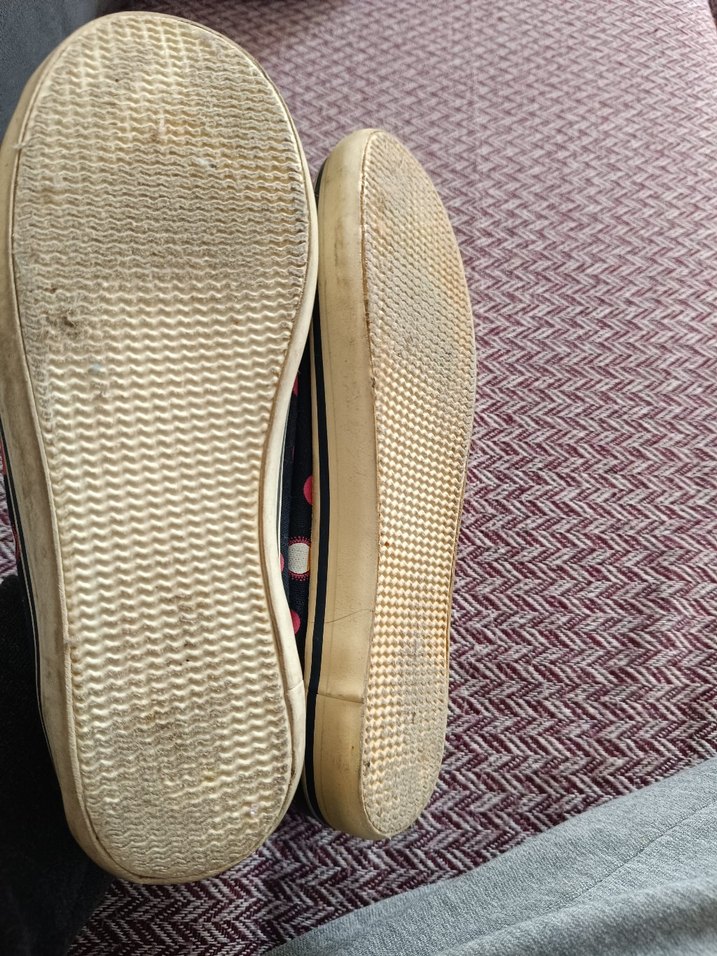 Renkli Puantiyeli Dolgu Topuklu Kadın Babet - Görsel 2