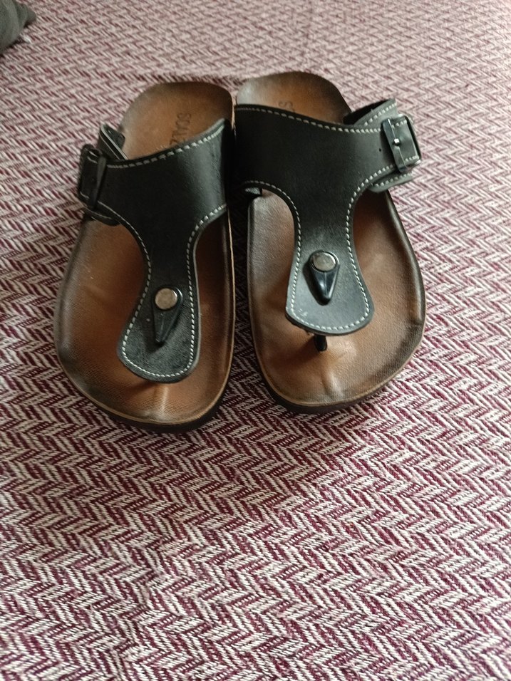 Kahverengi Kadın Dolgu Topuklu Terlik - Görsel 4