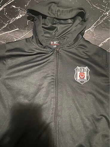 Beşiktaş Spor okulları kapşonlu hırka