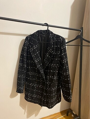 Ekose Blazer Ceket