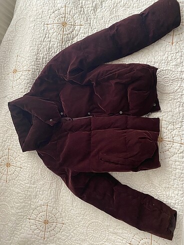 Koton süet şişme mont