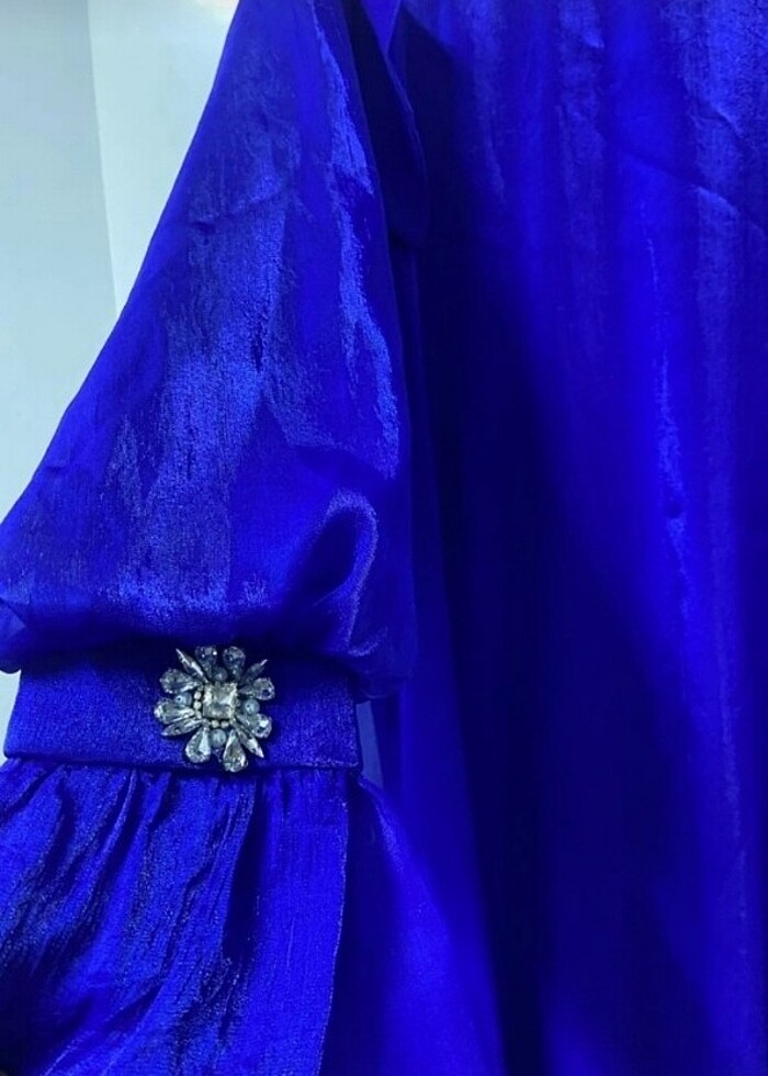 Tesettür abiye elbise  - Görsel 2