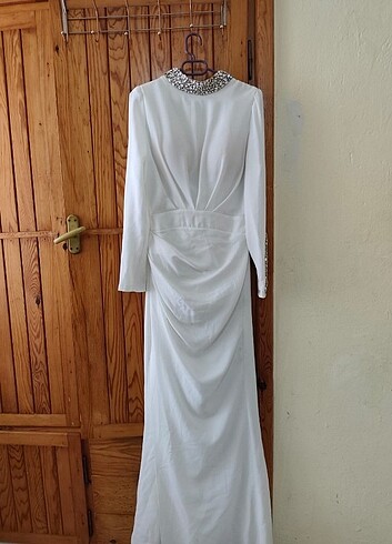36 Beden beyaz Renk Nikah abiye