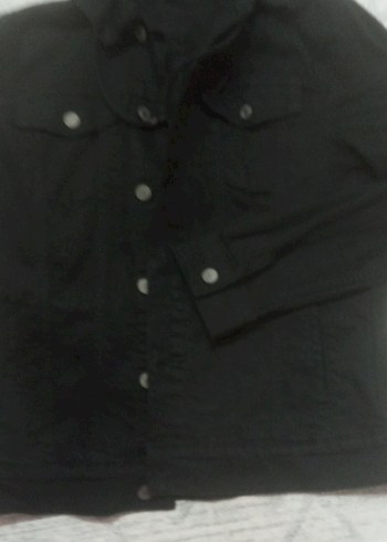 Siyah Kapüşonlu Erkek Çocuk Ceket.Mavi marka - Görsel 4