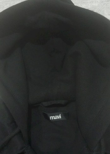 Siyah Kapüşonlu Erkek Çocuk Ceket.Mavi marka - Görsel 6