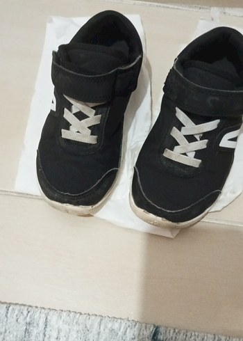 Erkek Çocuk Siyah Cırtlı Spor Ayakkabı - Görsel 10