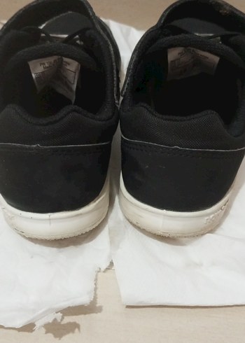 Erkek Çocuk Siyah Cırtlı Spor Ayakkabı - Görsel 2