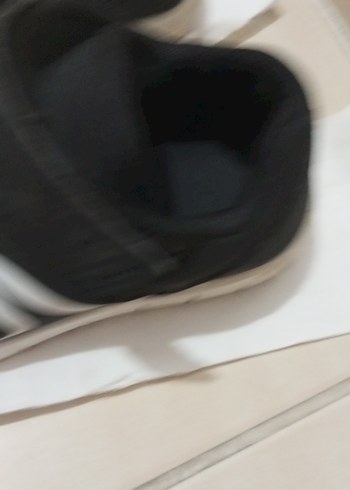 Erkek Çocuk Siyah Cırtlı Spor Ayakkabı - Görsel 8