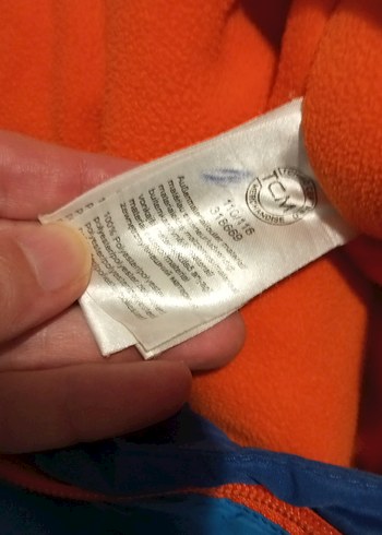 Erkek Çocuk içi polarli mont.Tchibo marka - Görsel 3