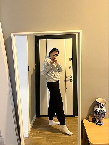 Zara Siyah eşofman altı jogger