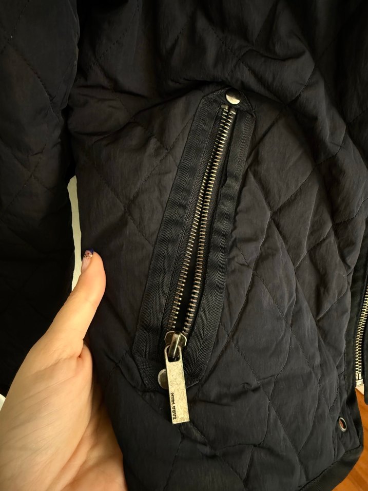 Fermuarlı, İnce Kesim, Uzun Kollu Erkek Ceket - Görsel 4