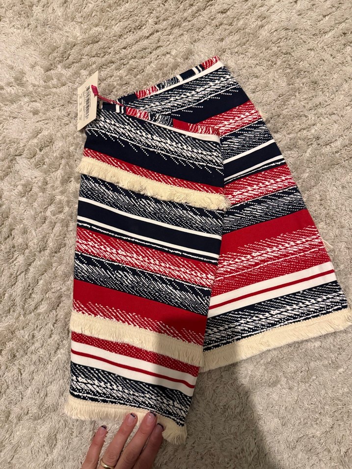 Bohem Çok Renkli Mini Etek - Görsel 4