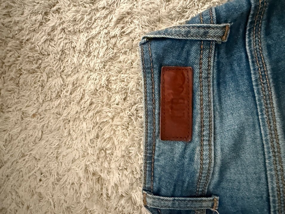 Düşük bel, Yırtık, Mavi Kadın orijinal marka Kot Pantolon - Görsel 4