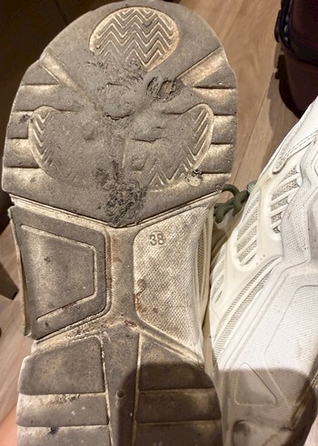 Beyaz Spor kalın sayılır Topuklu Sneakers - Görsel 7