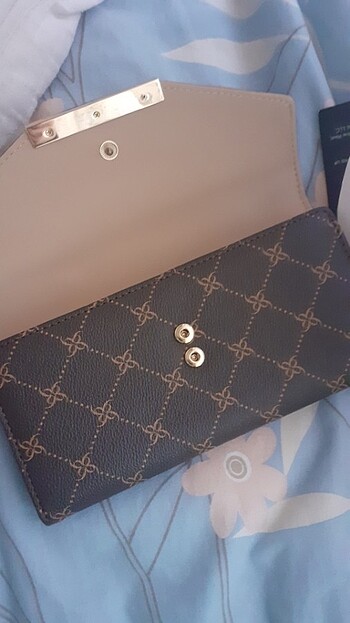  Beden kahverengi Renk Nine west orjinal bayan cuzdan
