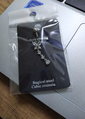 Minimalist Göbek Piercing - Görsel 2