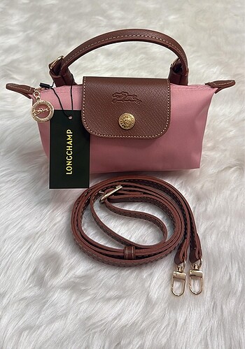 Longchamp Mini Pudra Pembe ( XS )